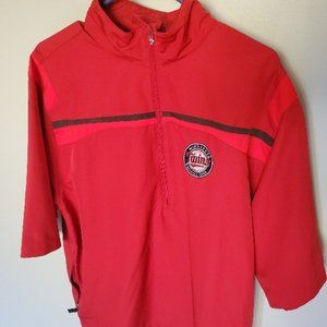 MN Twins Nike Short Sleeved 1/4 Zip Jacket